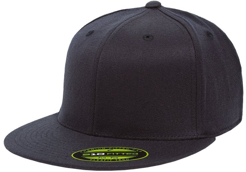 Flexfit Mens 6210 Hat, Dark Navy, Small-Medium US